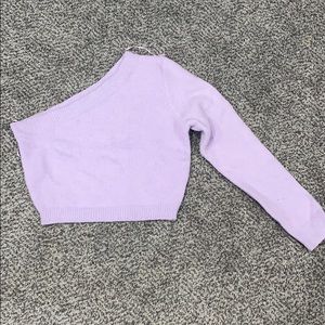 One shoulder sweater